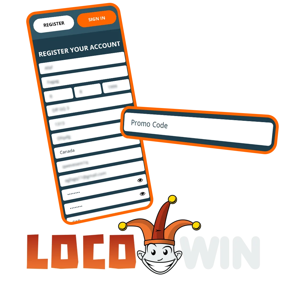 Voer de promotiecode in wanneer je je registreert bij LocoWin en ontvang een exclusieve bonus.